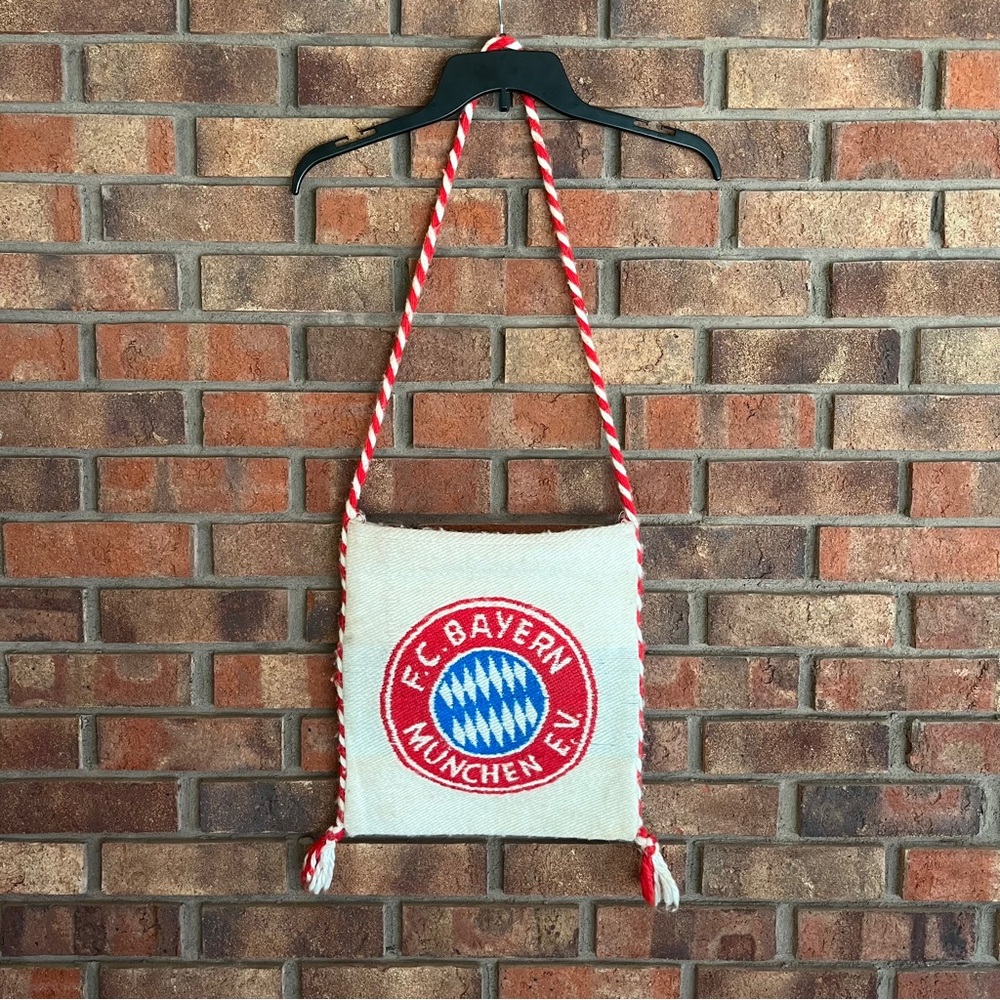 Vintage F.C. Bayern Munchen E.V. Bag 80’s